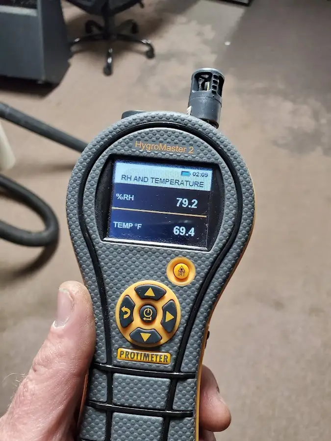 Moisture meter humidity assessment for Fire & Smoke Damage Restoration in Cape Elizabeth